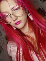 Pink Hair with Cat Ears