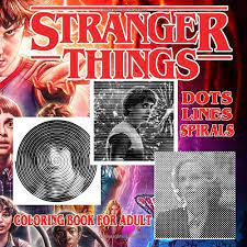 Featuring eleven, dustin, will and mike plus many other characters. Stranger Things Dots Lines Spirals Coloring Book For Adult With 51 Characters 108 Coloring Pages Amazon De Richard Kenny Fremdsprachige Bucher