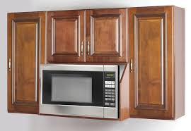 tuscany maple microwave oven wall