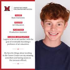 🌟This week's Student Employee Spotlight is Ryan Jeansonne! Ryan is one of  our Production Assistants! Swipe ➡️ to learn all about Ryan! #MiamiOH  #HireMiamiOH #LoveAndHonor #studentemployee #careers #prepare #succeed  #connect