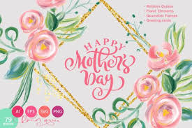 Alphabet with lowercase floral letters. Happy Mother S Day Vector Flower Graphic By Happy Letters Creative Fabrica Vector Flowers Flower Svg Flower Graphic