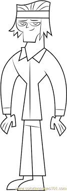 Total drama coloring pages are a fun way for kids of all ages to develop creativity, focus, motor skills and color recognition. Tyler Coloring Page For Kids Free Total Drama Island Printable Coloring Pages Online For Kids Coloringpages101 Com Coloring Pages For Kids