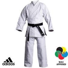 Details About Adidas Elite Karate Gi Suit Uniform Wkf Mens Womens Adults White Karate Gi K380