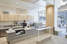 Blue Bottle Coffee Century City Wrk Shp Archinect Blue Bottle Coffee Cafe Interior Design Commercial Kitchen Design
