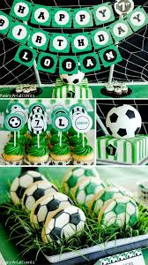 Super Soccer Birthday Party Pizzazzerie Soccer Birthday Parties Soccer Birthday Soccer Theme Parties