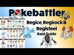 Regirce Regirock Registeel Raid Guide Infographic
