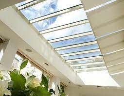 You can combine different styles or colours for the roof and the window, or mix and match performance fabrics to tackle specific problem areas. Roller Blinds For Conservatories Solar R Conservatory Blinds Uk