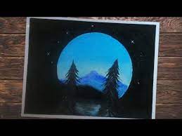 Sebuah lukisan biasanya didasarkan pada corak, gaya, teknik, bahan, dan alat karya. Cara Menggambar Pemandangan Siluet Mudah Untuk Pemula Cara Menggambar Painting Pemandangan
