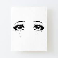 Get My Art Printed On Awesome Products Support Me At Redbubble Rbandme Https Www Redbubble Com I Canvas Print Mang Manga Eyes Cool Art Drawings Eye Tattoo