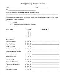 Nursing Assessment Template 8 Free Word Pdf Documents Download Free Premium Templates