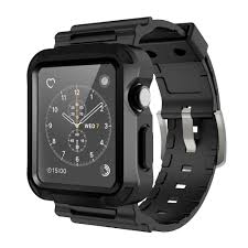 Apple Watch Series 3 Rugged Protective Case Precise Cutouts For Apple Watch 42 Mm Advanced Front Cover Apple Watch Apple Watch Bands 42mm Apple Watch Bands