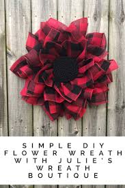 Black And White Buffalo Plaid Ribbon Walmart Diy Wreath Buffalo Plaid Buffalo Check Buffalo Plaid Wreath Wreath Diy Wreath Tutorial Tutorials Fo Burlap Flower Wreaths Burlap Wreath Diy Fabric Wreath