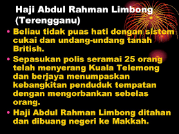 Di antara gurunya ialah haji tun muhammad, salah seorang ayah saudaranya. Bab 2 Nasionalisme Di Malaysia Sehingga Perang Dunia Kedua Ppt Download