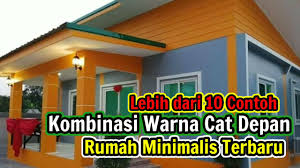 Perpaduan warna cat rumah minimalis mewah 5. Cktcomzxldkwwm