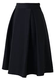 Black A Line Midi Skirt Full A Line Midi Skirt In Black New Arrivals Retro Indie And Unique Fashion Fashion Midi Skirt Unique Fashion