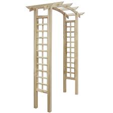 Vidaxl Holz Rosenbogen Pergola Rankhilfe Rankgitter Spalier Torbogen Holzbogen Garten Terrasse Gartenzaune Sichtsc Rosenbogen Rankgitter Rosenbogen Holz