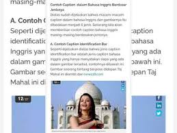 Ada banyak sekali caption text yang bisa kita ambil sebagai contoh materi caption. Captions Related To Pictures Tables Graphs Diagrams Materi Bahasa Inggris Kelas 12 Semester 1 Youtube