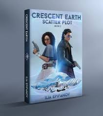 Pre-order tomorrow, 8/29 🤩 #CrescentEarth #scifi #scifibooks #bookcover  #scifiart #scificovers #timetravel #flyingsaucer #ufos #preorder  #newrelease #giveaway #books