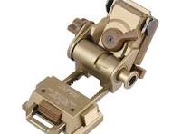 Night Vision Goggles NVG Mount for L4G24 Metal Helmet Mount,Rhino Mount  Full Metal Tactical Helmet Mount CNC PVS15/18 Sand Color
