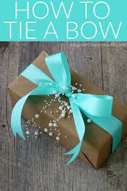 Tie the bow in the center of your body or off to the side. How To Tie A Bow Hoosier Homemade