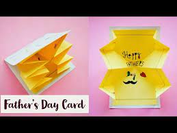 Dinosaur pop up card for father's day. Diy Father S Day Explosion Card Handmade Pop Up Card Cute Ideas For Father S Day Fathersday Youtube