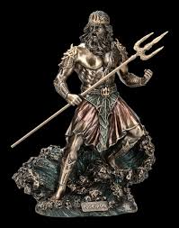 Poseidon streams live on twitch! Veronese Poseidon Figurine With Trident Www Figuren Shop De