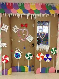 Host a delicious party theme around it! Gingerbread Door Decorations For School Novocom Top
