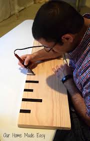 Diy Wooden Ruler Growth Chart Our Home Made Easy