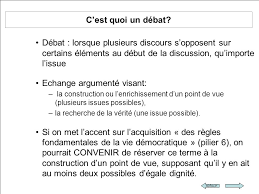 Maybe you would like to learn more about one of these? Le Debat Regle Pistes De Reflexion De Discussion Definition Objectifs D Apprentissage Pour Les Eleves Sujet Des Debats Issue Du Debatvalidation Du Debat Ppt Telecharger
