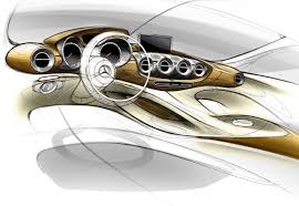 Automotive Design Mercedes Benz Amg Gt 2015 Sketches Car Interior Design Sketch Car Interior Sketch Car Design