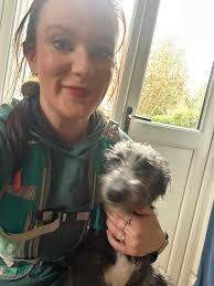 Humble beginnings, Nice shuffle round the streets of AberG tonight. With  Ruby the spaniel. Here she is ain't she beautiful. She loves the hills too.  I got myself a place at Chester