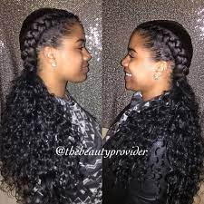 Feed In Braids With Curly Weave Braids With Curls Braids With Weave Feed In Braid