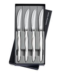 This is the basic rule for most styles of silverware setup. 4 Pc Stainless Table Knife Set Gift Boxed Sets By Cutco
