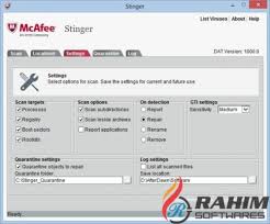 Dat file platform notes version release date file size; Mcafee Stinger 12 1 Portable Free Download