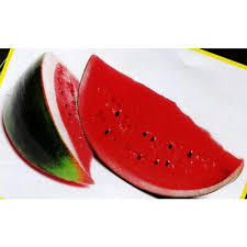 Anguria a fette zuccherata (144 pezzi). Frutta Finta Artificiale Fette Piccole Di Anguria O Cocomero Finte