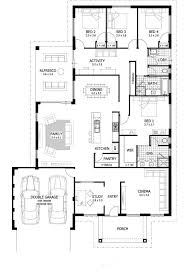 A gorgeous staircase in a circular turret ascends to the second floor creating quite a dramatic statement as one. Floor Plan Friday Study Home Cinema Activity Room Large Undercover Alfresco Area Katrina Chambers House Plans Australia Large House Plans Family House Plans