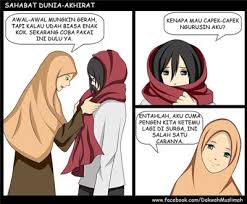 Gambar animasi dp bbm sahabat terbaru display picture update via shopyellowscarff.blogspot.com. 30 Kata Kata Motivasi Mengajak Berhijab Syar I Juproni Quotes