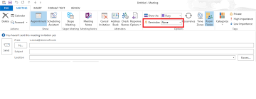 Outlook 2013 Sending Meeting Invite Reminder Automatically Microsoft Community