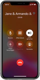Der erste kontakt in der liste ist dabei der teilnehmer, der dich hinzugefügt hat. Telefonkonferenz Mit Dem Iphone Fuhren Apple Support