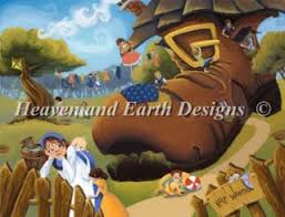 Please no images of anything. Cross Stitch Corner Heaven And Earth Designs
