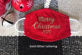 Face Mask Christmas Ornament Etsy In 2020 Felt Christmas Decorations Christmas Ornament Crafts Christmas Ornaments