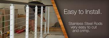 Jun 30, 2021 · welcome to the cutting edge of railing and stair design. Rod Railing Kits Stairsupplies