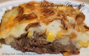 Hamburger Casserole Like Shepard S Pie Recipe Yummly Recipe Shepards Pie Recipe Hamburger Casserole Recipes