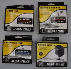 Sold Price Model Train Railroad Just Plug Lighting System Lot Of 4 February 6 0120 8 00 Am Cst