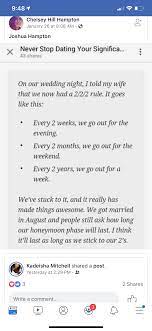3 Months Go Out For Weekend 2 Weeks Go Out For An Evening 1 Year We Go Away For A Week 3monthweddingplan Wedding Day Quotes Love And Marriage Relationship