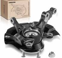 Amazon.com: A-Premium Front Left Steering Knuckle & Wheel ...