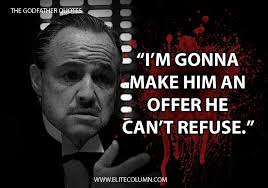 The film included actors marlon. 18 Godfather Quotes That Will Your Revive Old Memories Elitecolumn