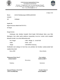 Surat undangan sendiri terdiri dari surat undangan resmi dan surat undangan tidak resmi. Contoh Surat Undangan Turnamen Futsal Tulisan