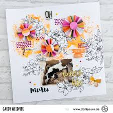 Gardy On Instagram Werbung Knallig Bunt Und Blumig Dass Ist Das Juni Kit Von Danipeuss Ab Heute Findet Ihr Es I In 2020 Fotoalbum Gestalten Basteln Layout