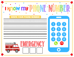 I Know My Address And Phone Number Tracing Worksheet Set Instant Download Address Practice And Phone Practice Printable Worksheet In 2020 Number Writing Worksheets Writing Numbers Phone Numbers